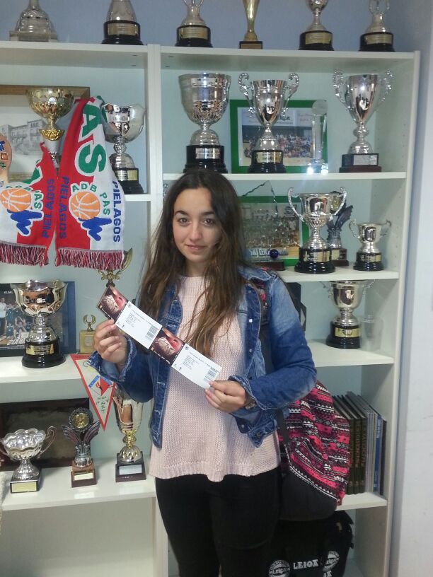 Elena De la Viuda ganadora